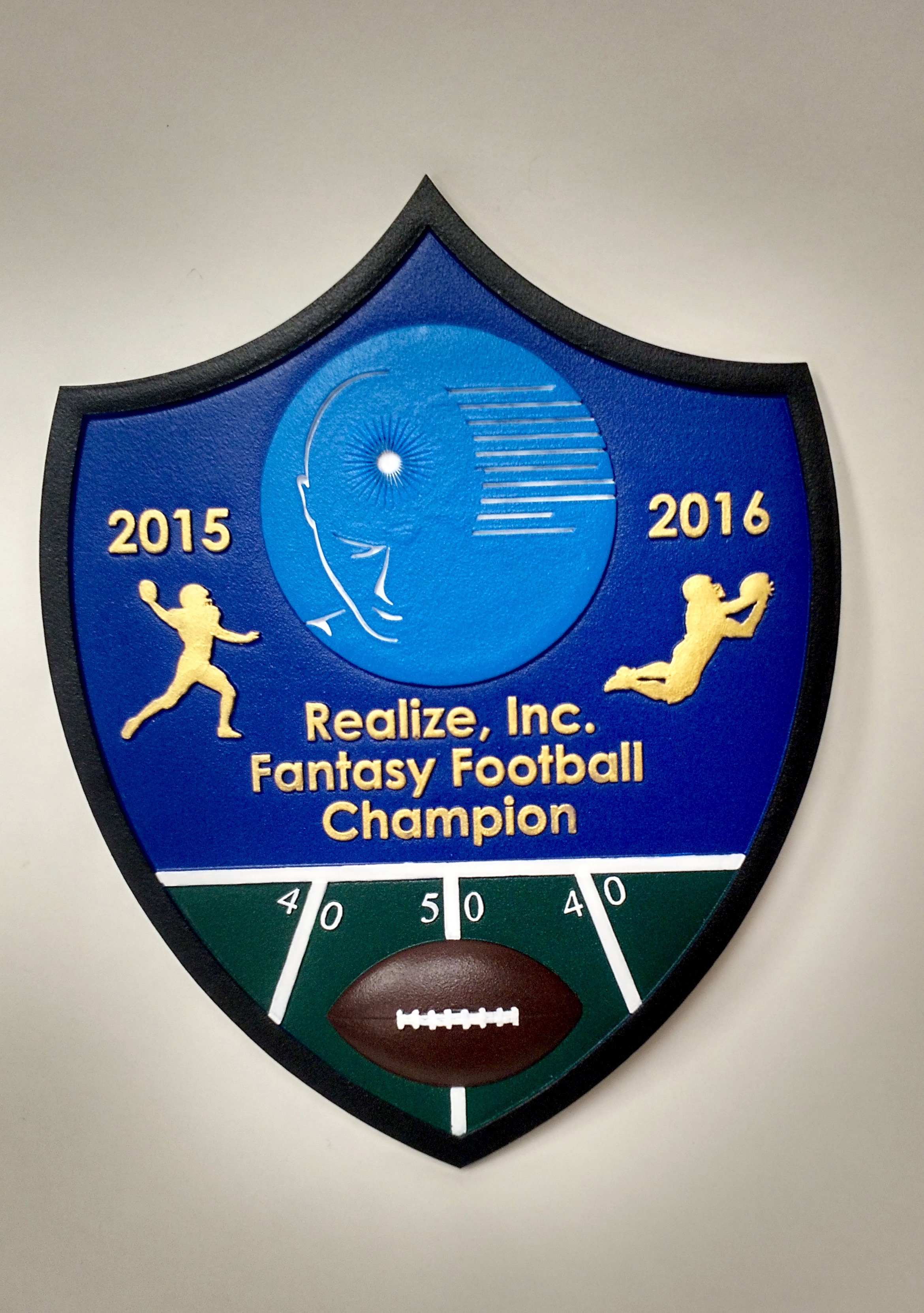 The 3D Printed Fantasy Football Championship Trophy