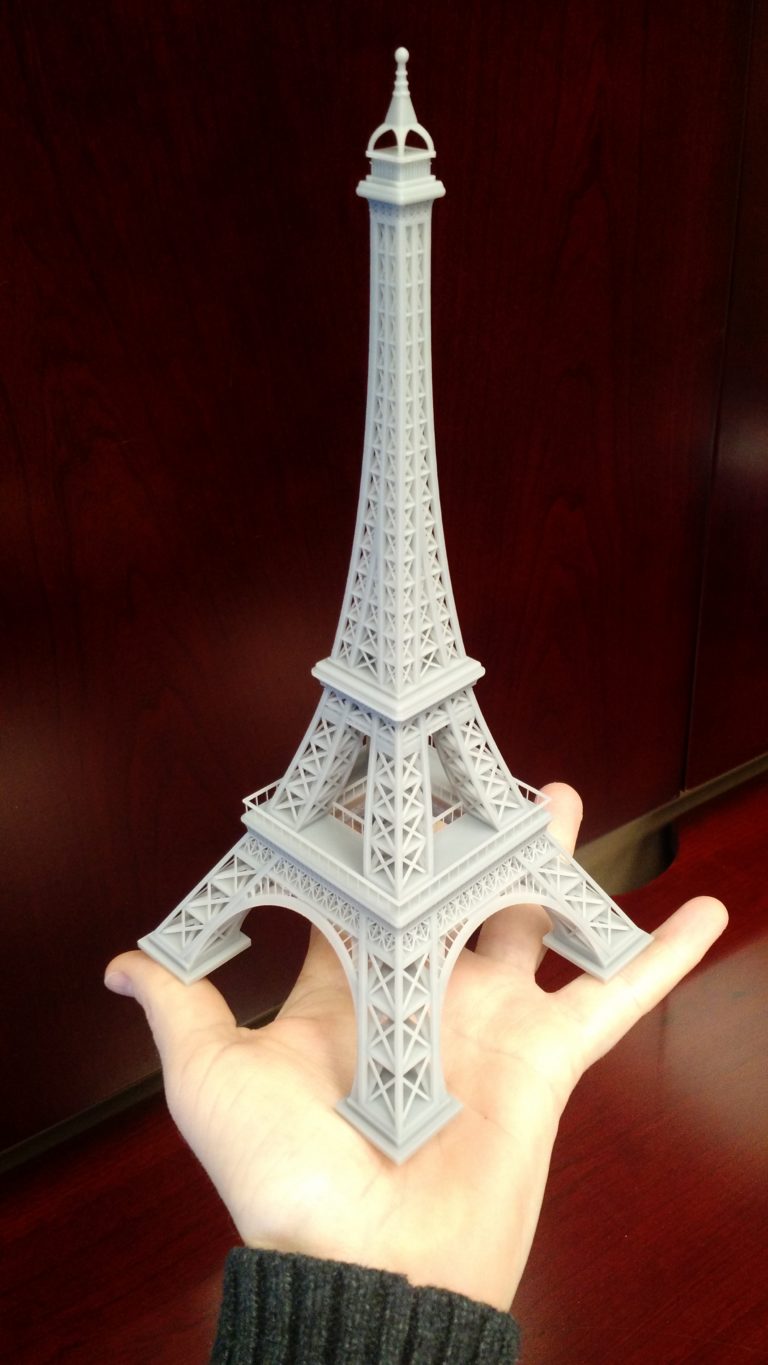 3D Printed Eiffel Tower | Realize Inc