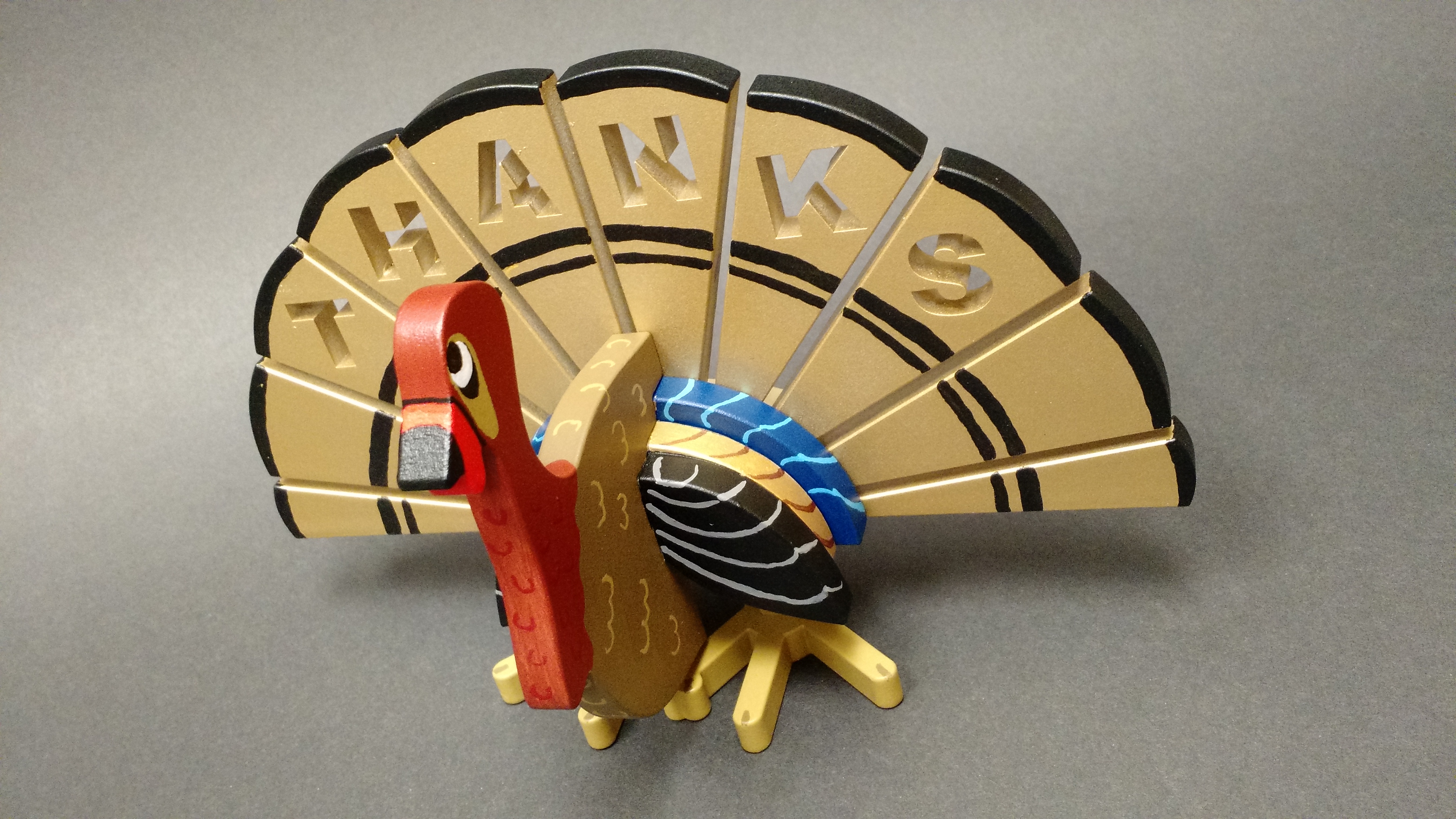 3D Printed Turkey