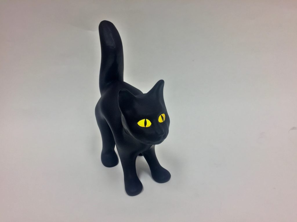 The 3D Printed Black Cat | Realize Inc